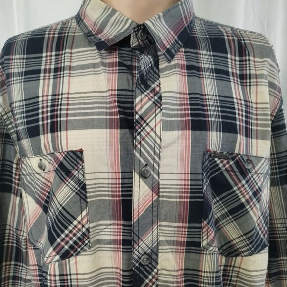 Buffalo David Bitton Men's Multicolor Shirt/Button Up SzXL SKU3443 - Picture 3 of 6
